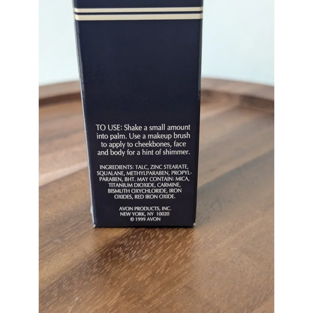 Avon Lightness Luminous‎ Face and Body Powder .50 Fl Oz New In Box Shimmer